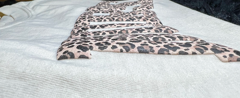 Leopard Custom Printed Puff Comfort Colors