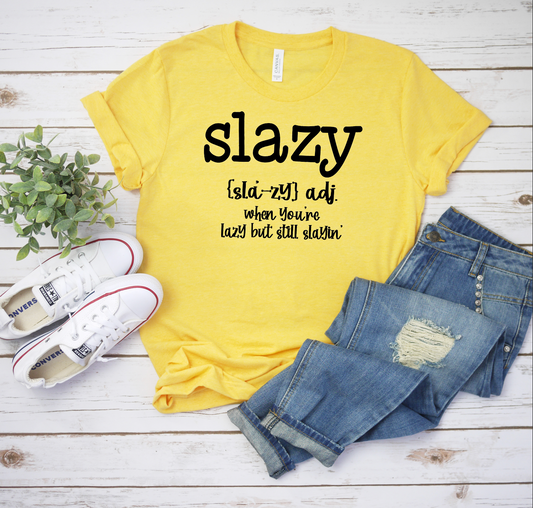 slazy tee