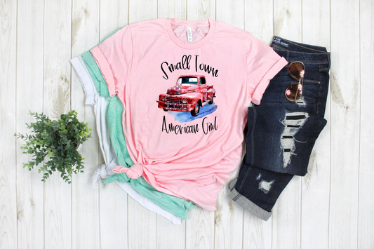 small town american girl truck