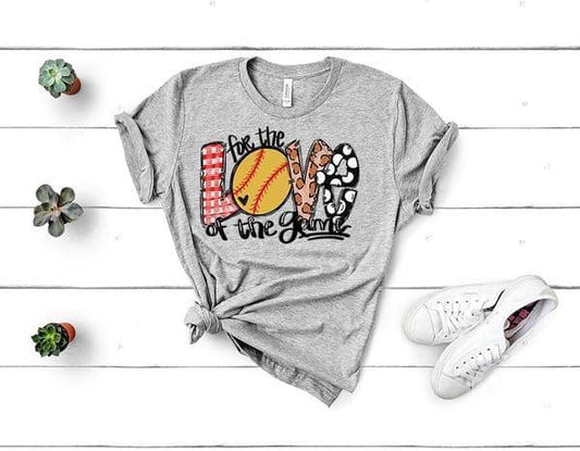 softball for the love of the game