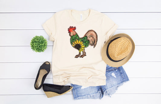 sunflower rooster