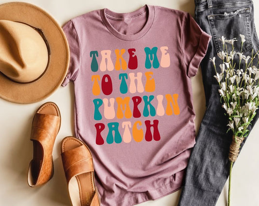 take me to the pumpkin patch retro