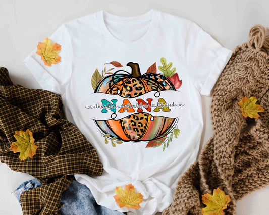 thankful grateful blesses nana pumpkin