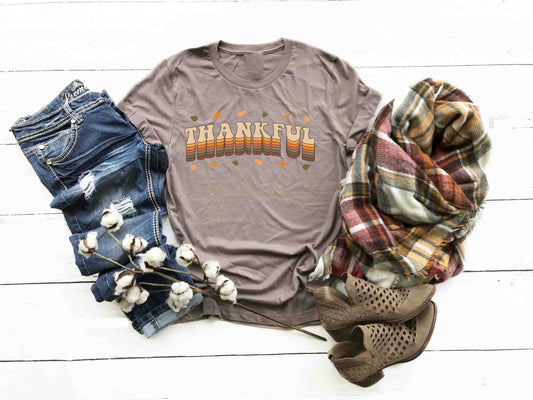 thankful vintage leaves