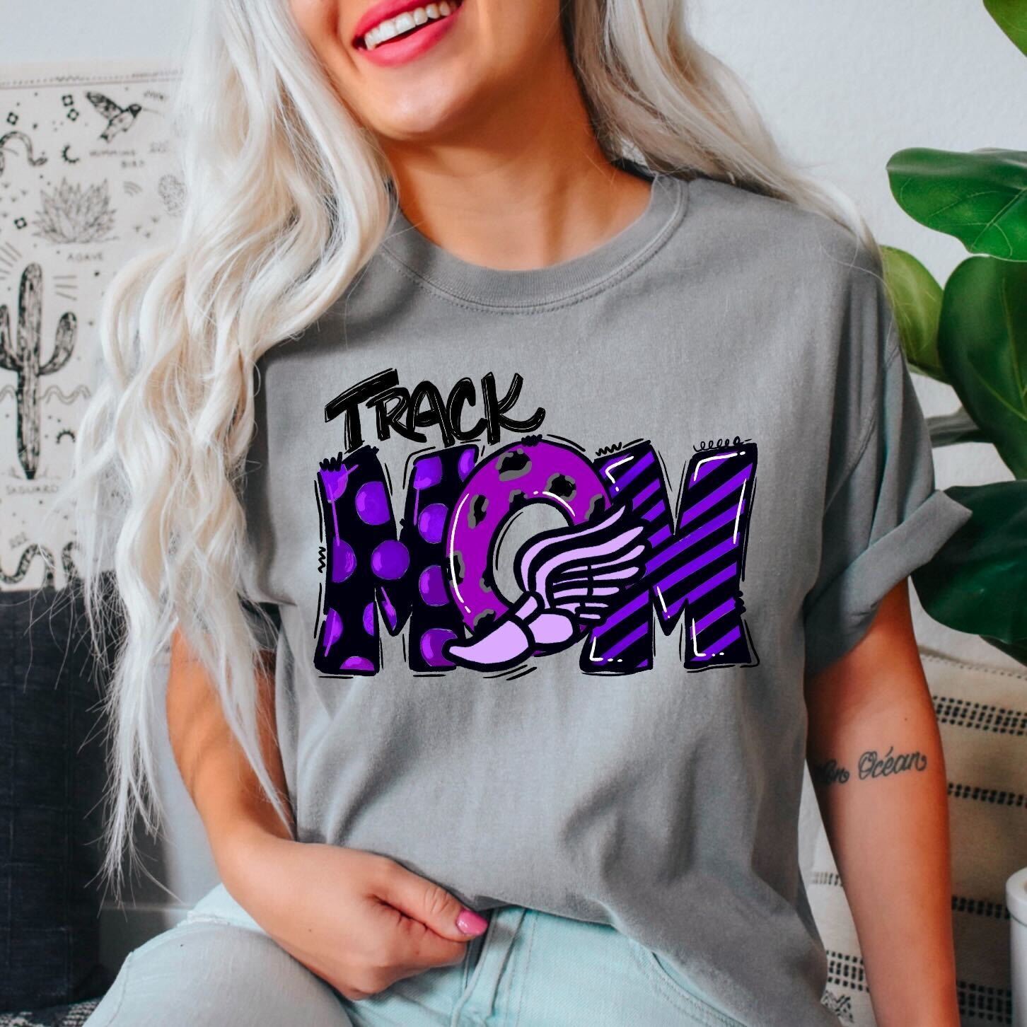track mom purple