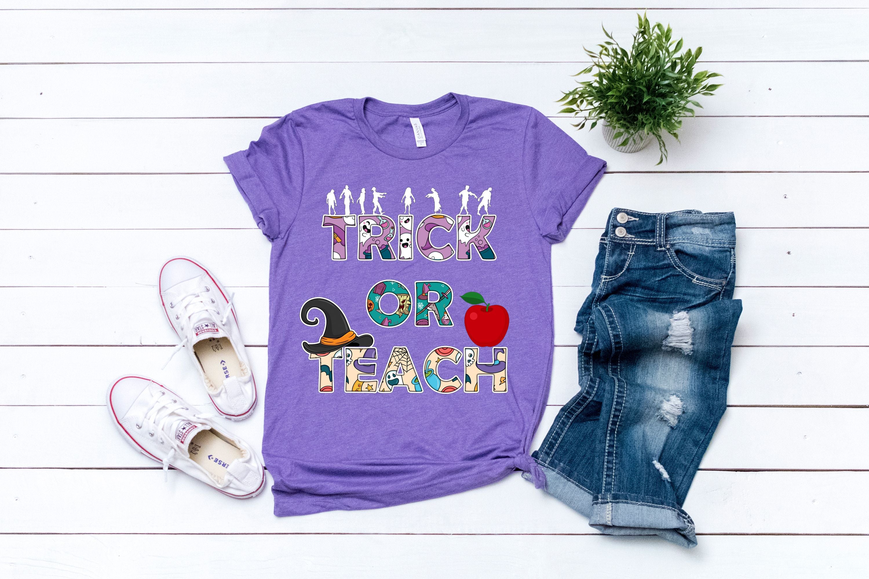 trick or teach tee