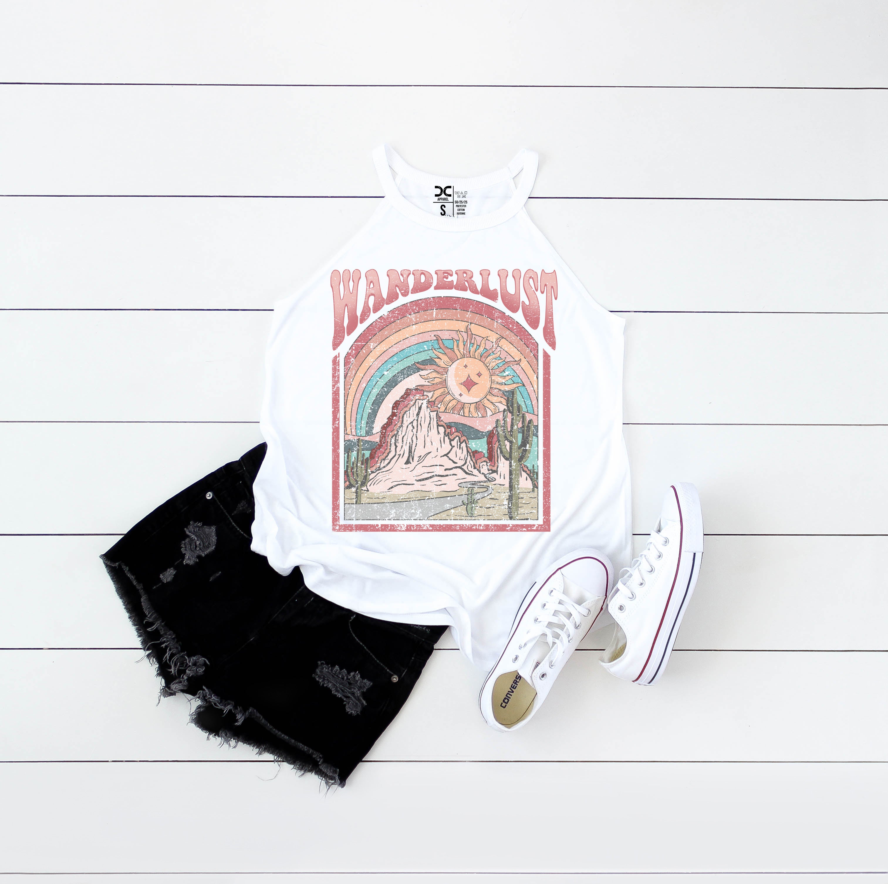 Wanderlust Tank and Tee