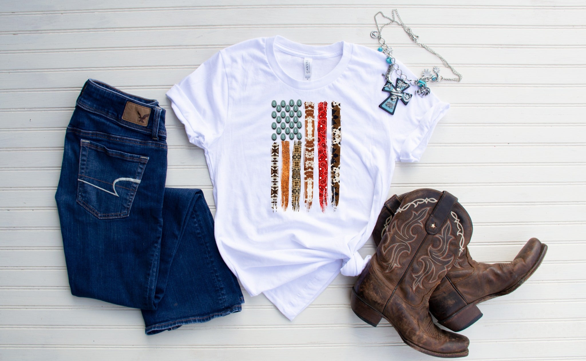 western american flag