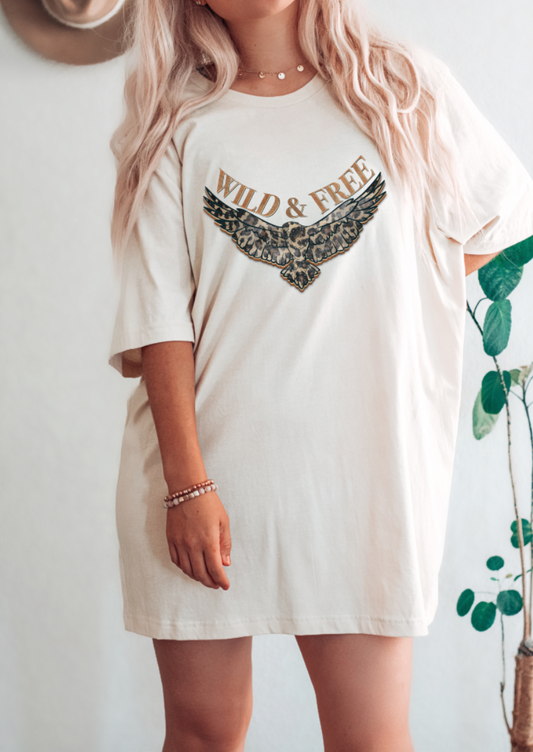 wild and free leopard eagle