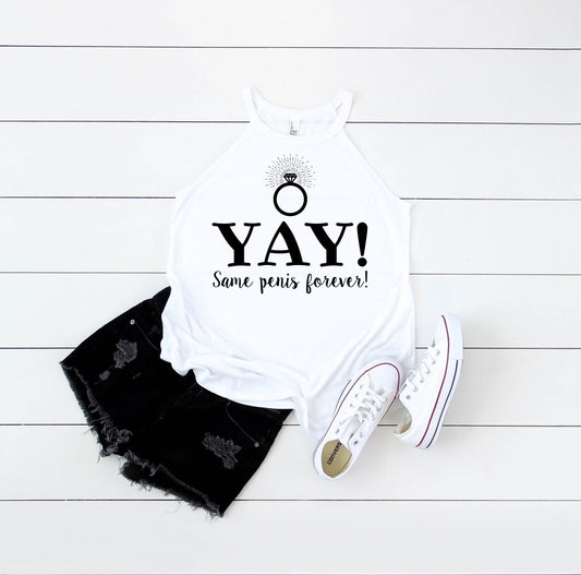 yay same penis forever