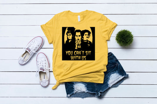 you cant sit with us