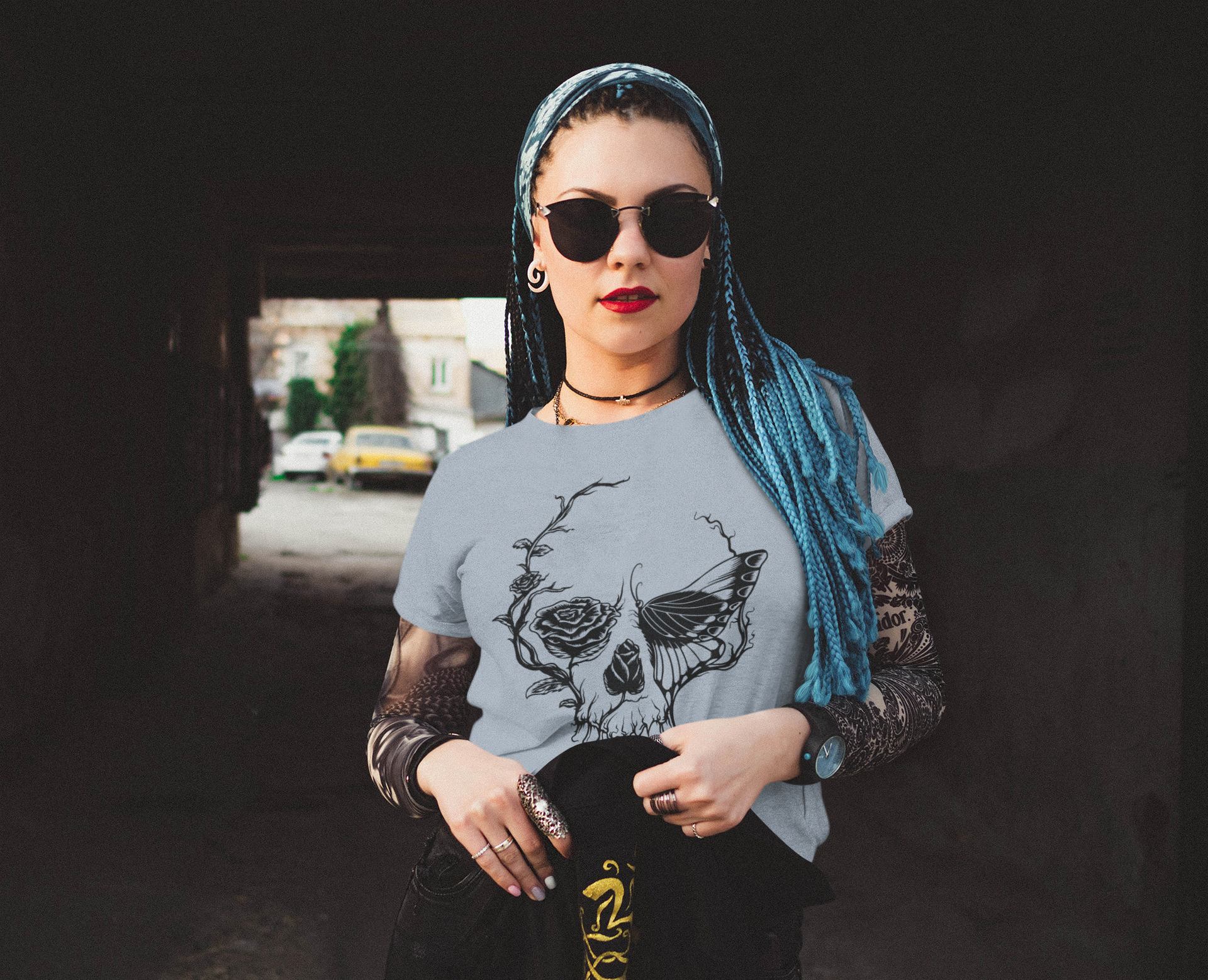 Butterfly Skull