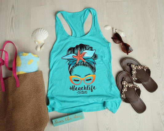 Beach Life Messy Bun