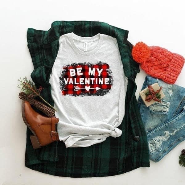 Be My Valentine Plaid