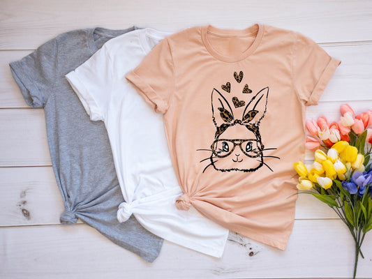 bunny with glasses