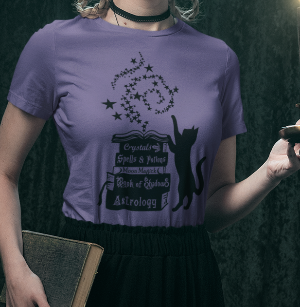 Witch Book Pile