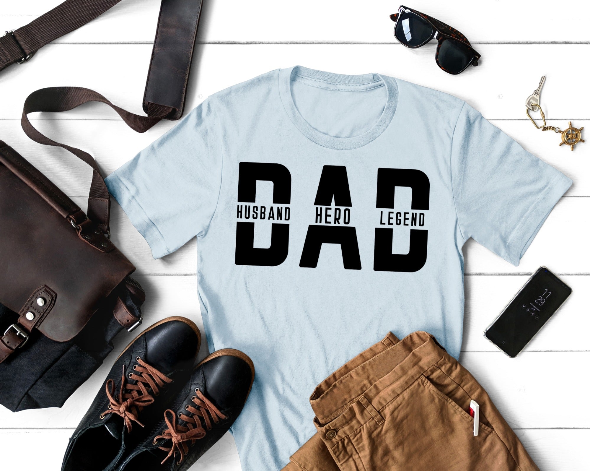 dad husband hero legend
