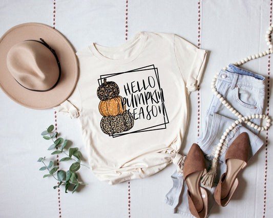 hello fall pumpkin season