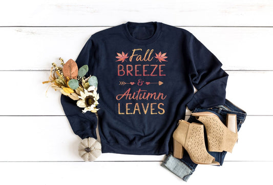 fall breeze autumn leaves