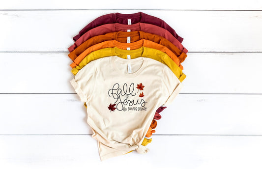 fall for jesus he never leaves