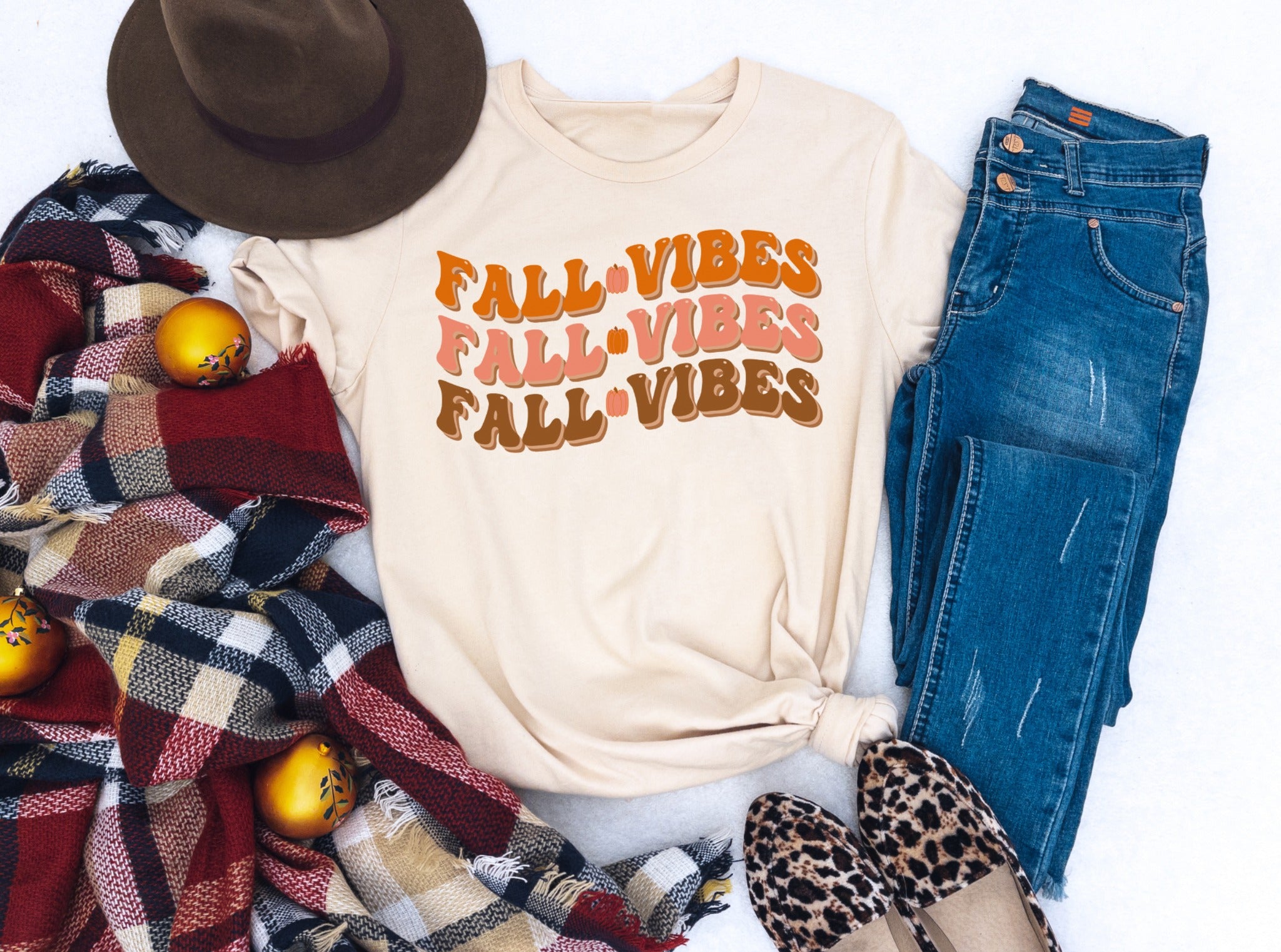 fall vibes wavy stacked