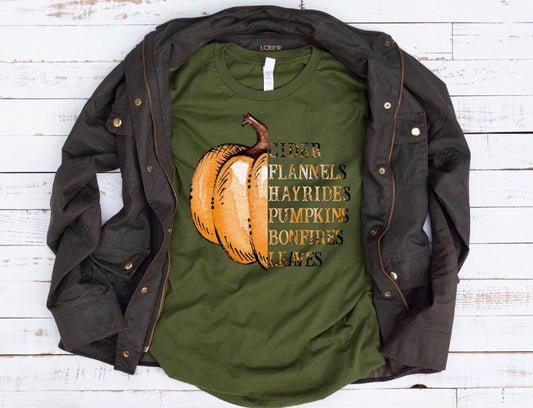 fall words pumpkin