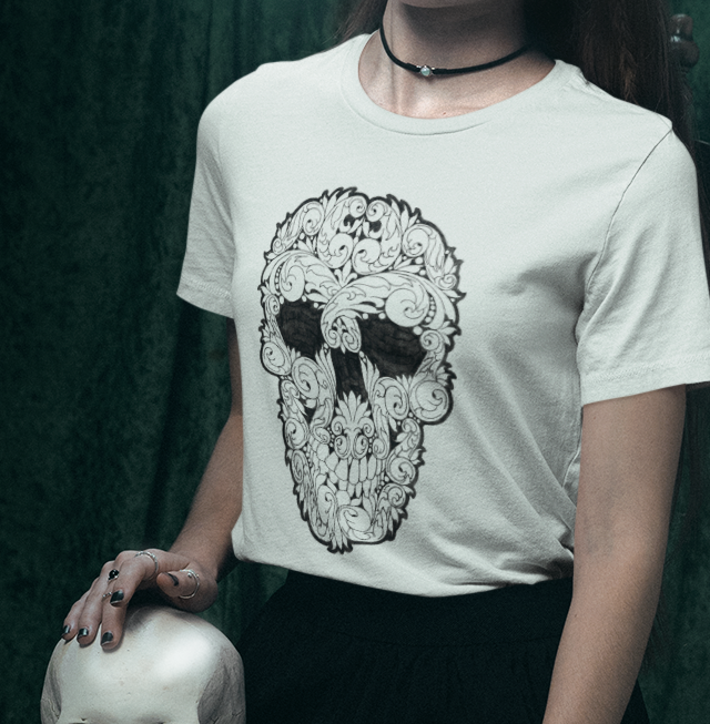 Filigree Skull