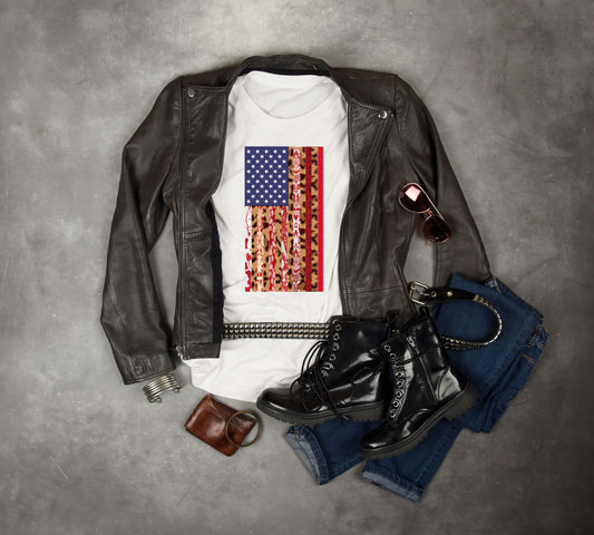 leopard glitter flag