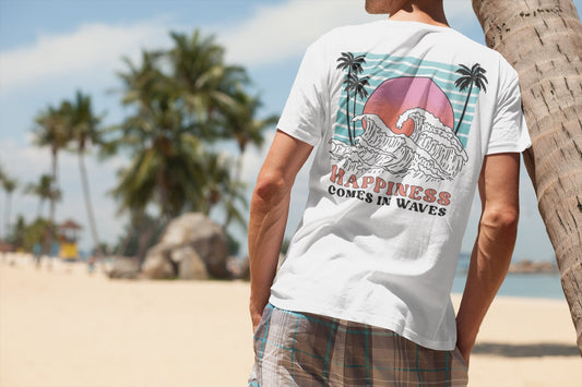 happiness comes in waves