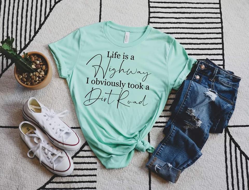 Life Is A Highway Short Sleeve