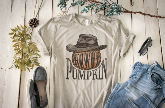 howdy pumpkin cowboy hat