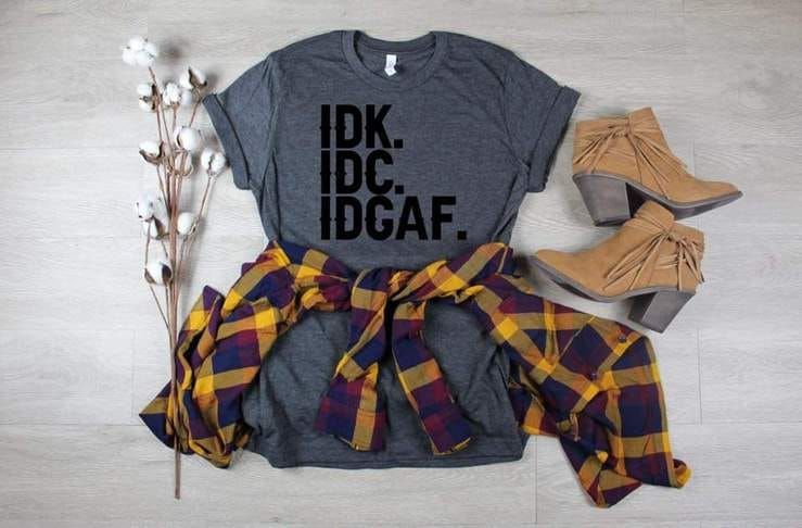 idk idc idgaf