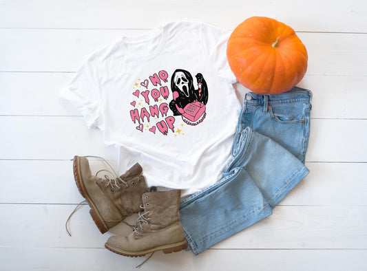 no you hang up scream face