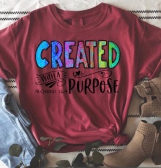 created with a purpose