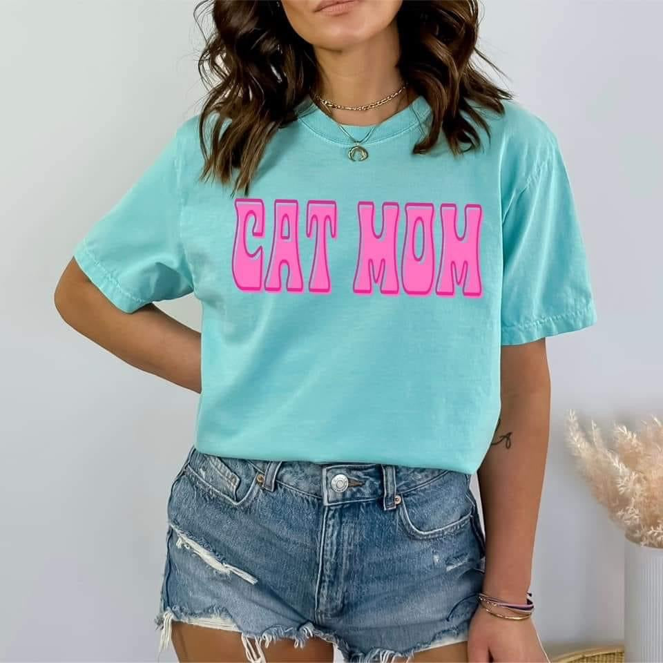 Cat Mom Pink