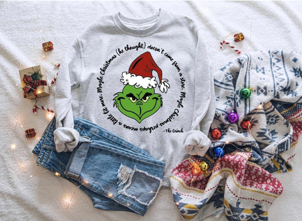 Grinch Quote Circle