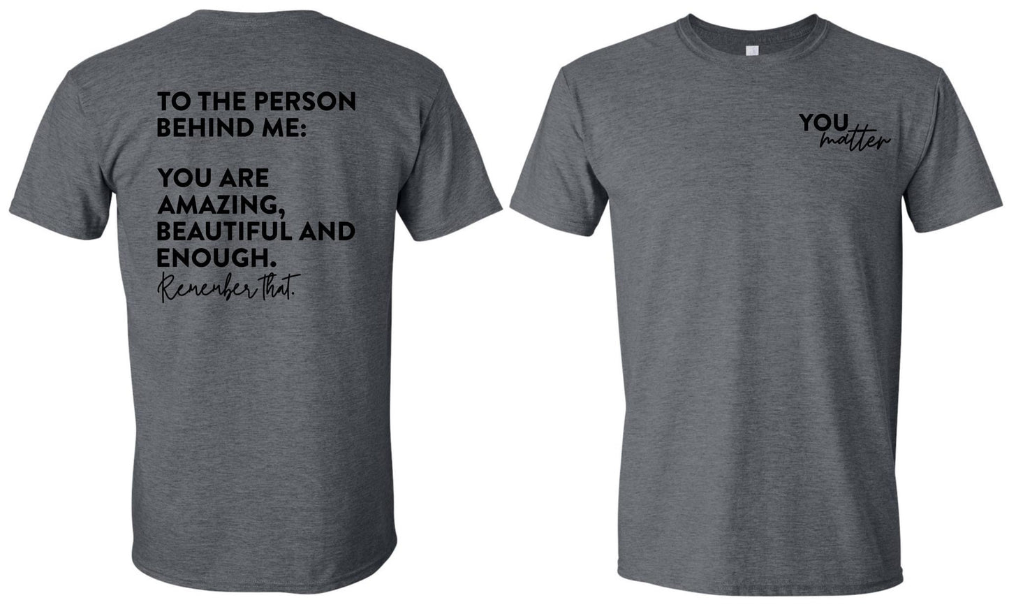 To The Person Behind Me by