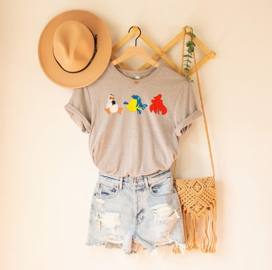 little mermaid s friends