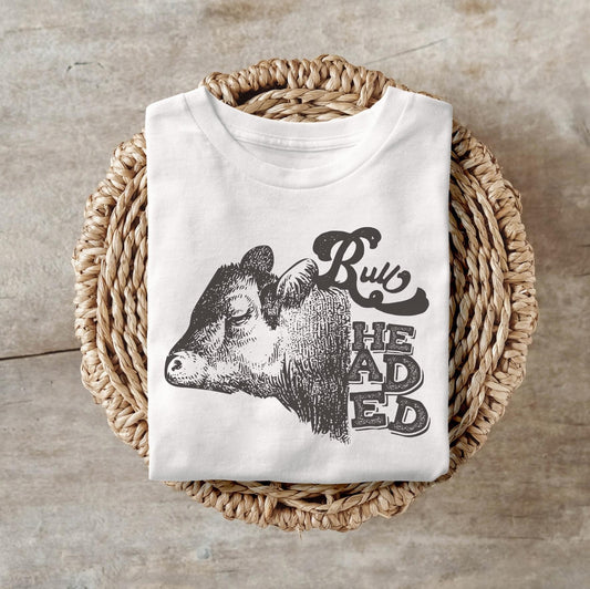 Bull Headed Toddler And Youth