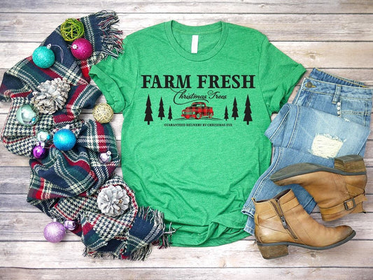 Farm Fresh Christmas Trees Long Sleeve