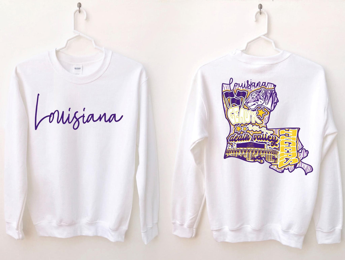 Louisiana Purple Front And Back