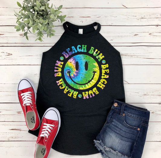 Beach Bum Smiley Face