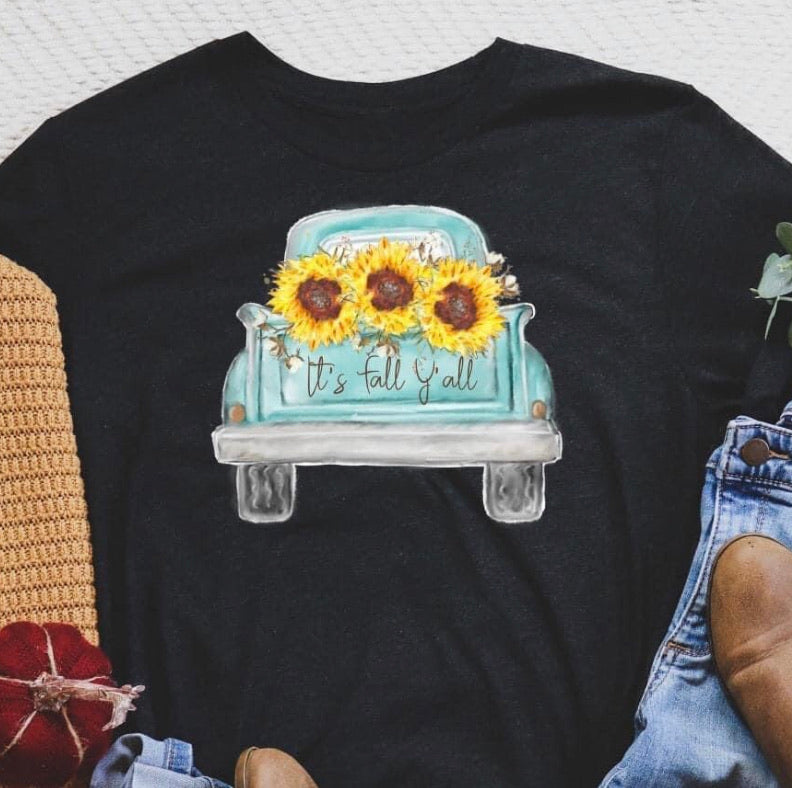 sunflower truck