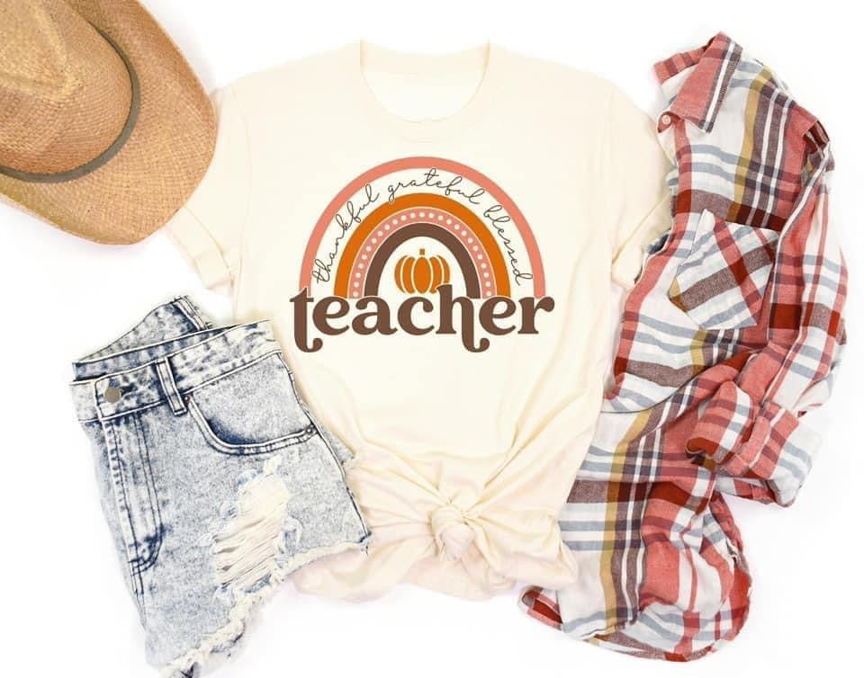 thankful teacher pumpkin