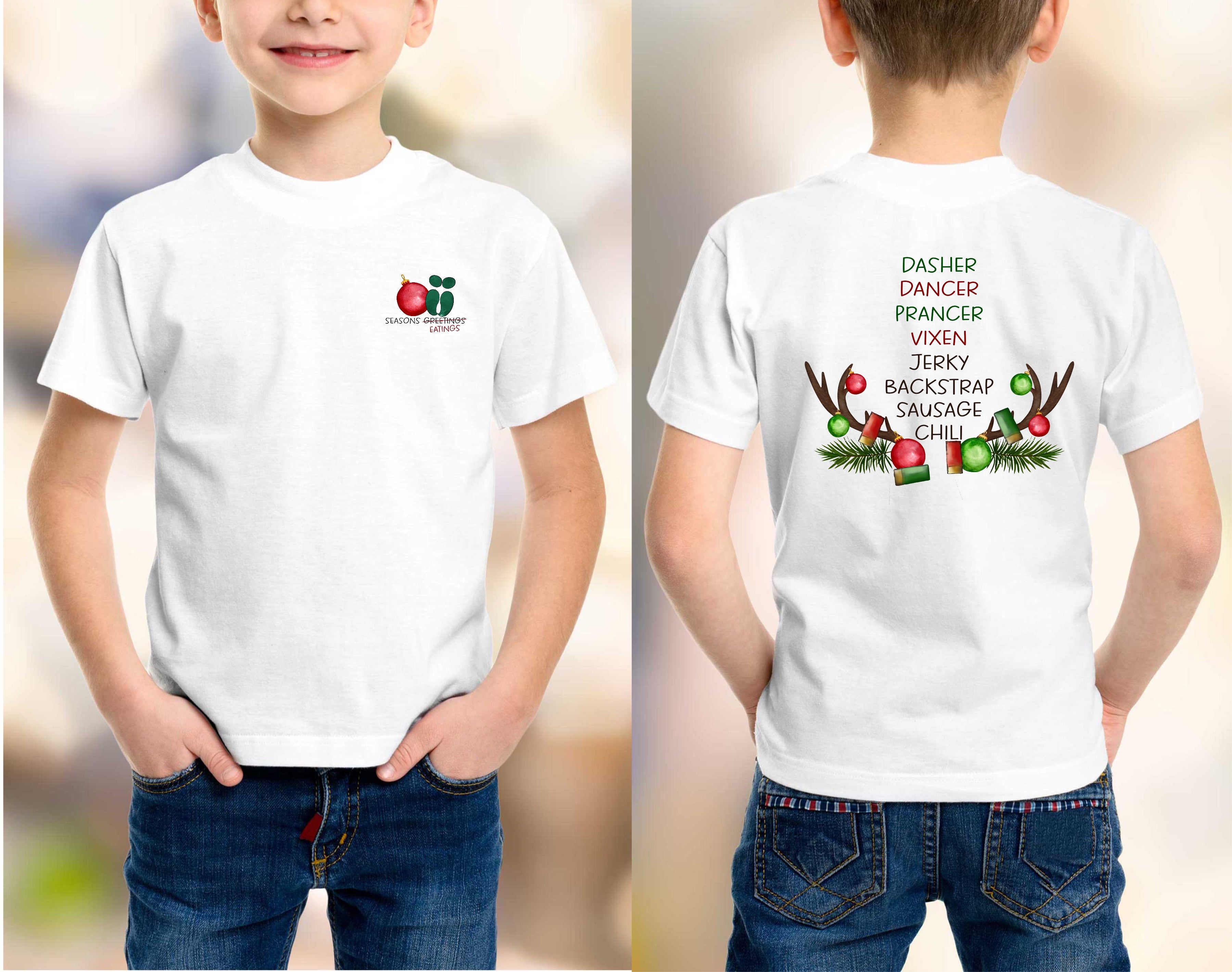 Reindeer Dasher Prancer Kids