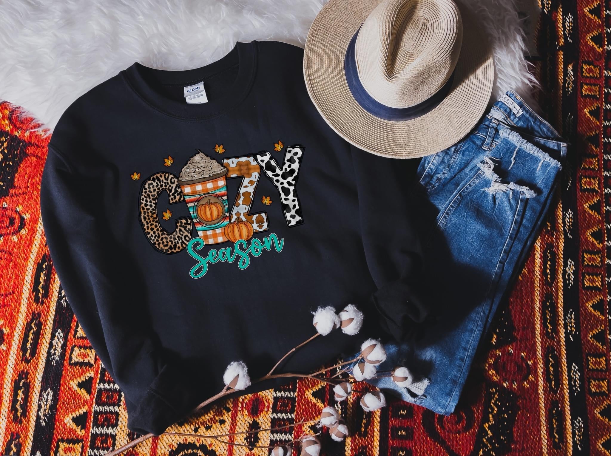 Cozy Season Pumpkin