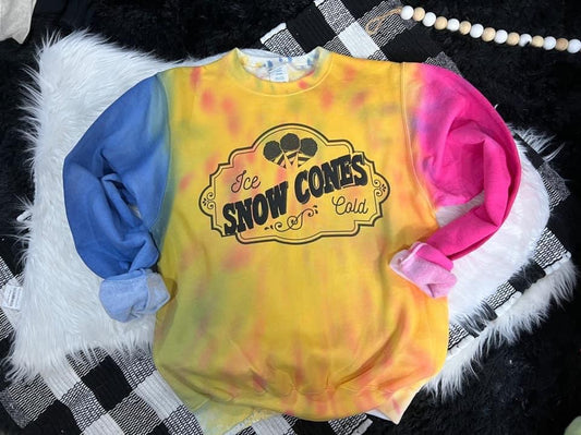 Snow Cones Tie Dye