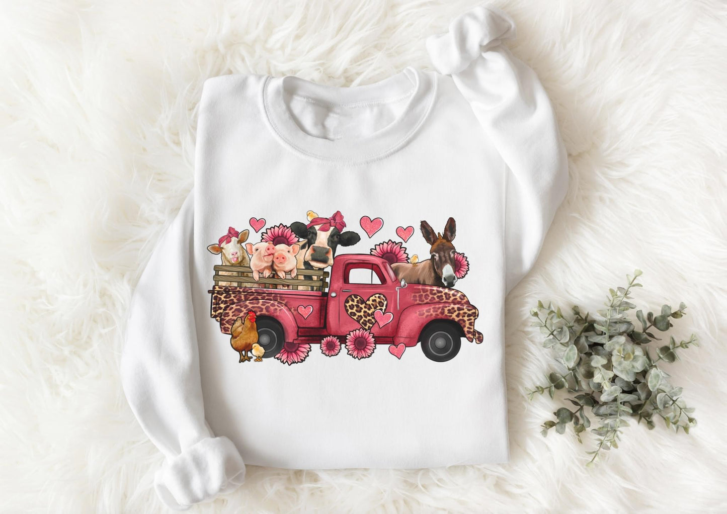 Valentine Animal Truck
