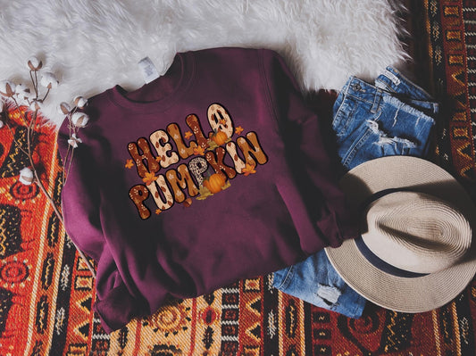 Hello Pumpkin Fall Colors