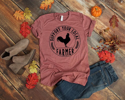 support your local farmers chicken